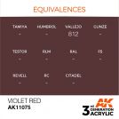 AK INTERACTIVE 11075 Violet Red 3rd Generation