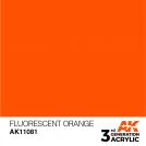 AK INTERACTIVE: colore acrilico 3rd Generation Fluorescent Orange 17ml