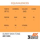 AK INTERACTIVE 11055 Sunny Skin Tone 3rd Generation
