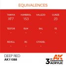 AK INTERACTIVE 11088 Deep Red 3rd Generation