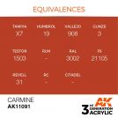 AK INTERACTIVE 11091 Carmine red 3rd Generation