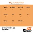 AK INTERACTIVE: colore acrilico 3rd Generation Ocher Orange 17ml