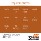 AK INTERACTIVE 11101 Orange Brown 3rd Generation