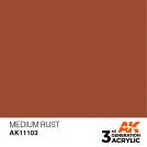 AK INTERACTIVE: colore acrilico 3rd Generation Medium Rust 17ml