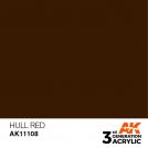 AK INTERACTIVE: colore acrilico 3rd Generation Hull Red 17ml