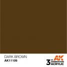 AK INTERACTIVE: colore acrilico 3rd Generation Dark Brown 17ml