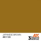AK INTERACTIVE: colore acrilico 3rd Generation Japanese Brown 17ml