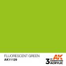 AK INTERACTIVE: colore acrilico 3rd Generation Fluorescent Green 17ml