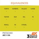 AK INTERACTIVE: colore acrilico 3rd Generation Pistachio 17ml