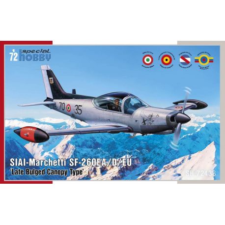 SPECIAL HOBBY 72433 SIAI-Marchetti SF-260EA/D/E 1/72