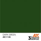 AK INTERACTIVE: colore acrilico 3rd Generation Dark Green 17ml