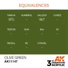 AK INTERACTIVE 11147 Olive Green 3rd Generation