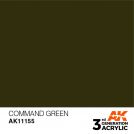 AK INTERACTIVE: colore acrilico 3rd Generation Command Green 17ml