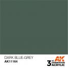 AK INTERACTIVE: colore acrilico 3rd Generation Dark Blue-Grey 17ml