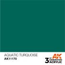 AK INTERACTIVE: colore acrilico 3rd Generation Aquatic Turquoise 17ml