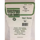 EVERGREEN 9015- STIRENE 0,4MM (3 fogli)