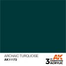 AK INTERACTIVE: colore acrilico 3rd Generation Archaic Turquoise 17ml