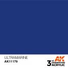 AK INTERACTIVE: colore acrilico 3rd Generation Ultramarine 17ml