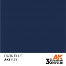 AK INTERACTIVE: colore acrilico 3rd Generation Dark Blue 17ml