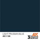 AK INTERACTIVE: colore acrilico 3rd Generation Light Prussian Blue 17ml