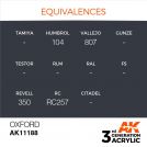 AK INTERACTIVE: colore acrilico 3rd Generation Oxford 17ml