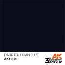 AK INTERACTIVE: colore acrilico 3rd Generation Dark Prussian Blue 17ml