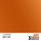 AK INTERACTIVE: colore acrilico 3rd Generation Copper 17ml