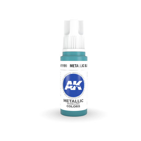 AK INTERACTIVE 11199 Metallic Blue 3rd Generation