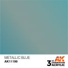 AK INTERACTIVE: colore acrilico 3rd Generation Metallic Blue 17ml