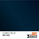 AK INTERACTIVE: colore acrilico 3rd Generation Cobalt Blue 17ml