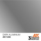 AK INTERACTIVE: colore acrilico 3rd Generation Dark Aluminium 17ml