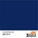 AK INTERACTIVE: colore acrilico 3rd Generation Clear Blue 17ml