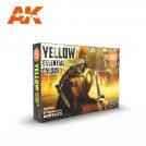 AK INTERACTIVE 3rd Generation- YELLOW ESSENTIAL COLORS set