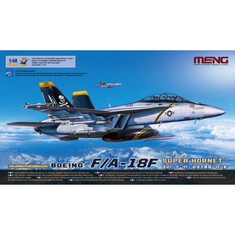 MENG MODEL Boeing F/A-18F Super Hornet 1/38
