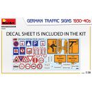 MINIART 35633 GERMAN TRAFFIC SIGNS 1930-40s