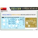 MINIART 35383 G7107 w/CREW 1,5t 4X4 CARGO TRUCK w/METAL BODY