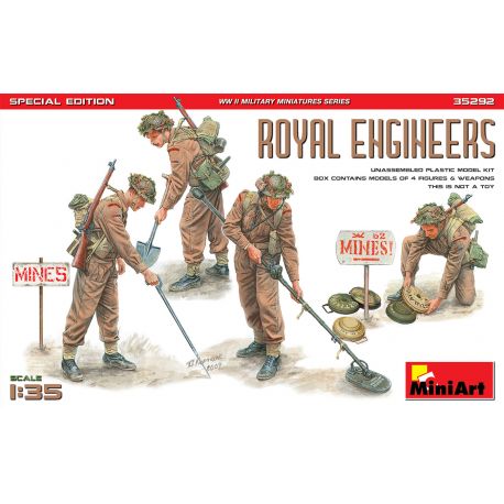 MINIART 35292 ROYAL ENGINEERS. SPECIAL EDITION
