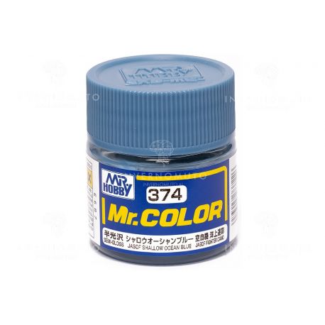 GUNZE MR.COLOR 374 JASDF SHALLOW OCEAN BLUE
