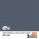 Colore acrilico 3rd Generation 17mL WWI French Artillery Grey
