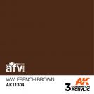 Colore acrilico 3rd Generation 17mL WWI French Brown