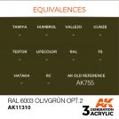 AK INTERACTIVE 11310 RAL 6003 OLIVGRÜN OPT.2 AFV 3rd Generation
