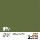 Colore acrilico 3rd Generation 17mL RAL 6011 Resedagrün