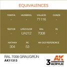 AK INTERACTIVE 11313 RAL 7008 GRAUGRÜN 3rd Generation