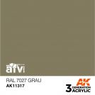 Colore acrilico 3rd Generation 17mL RAL 7027 Grau