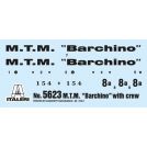 ITALERI 5623 M.T.M. Barchino with crew 1/35