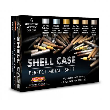 Life Color CS47 Shell Case Perfect Metal Set1