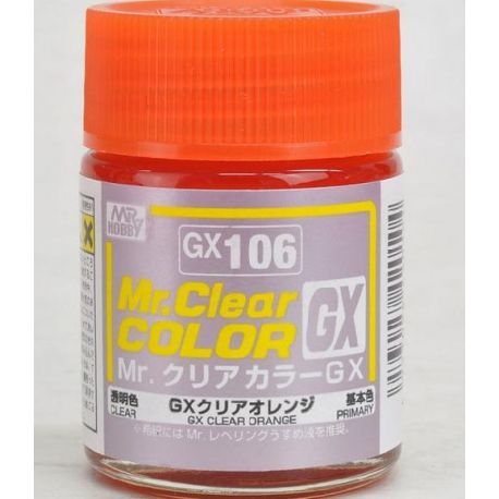 MR HOBBY GX106 Clear Orange