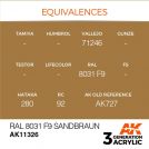 AK INTERACTIVE 11326 RAL 8031 F9 SANDBRAUN 3rd Generation