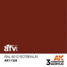 Colore acrilico 3rd Generation 17mL RAL 8012 Rotbraun