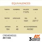 Colore acrilico 3rd Generation 17mL Cremeweiss